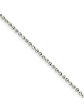 PriceRock Stainless Steel 2.4mm 22in Ball Chain Necklace 22 Inches Long 